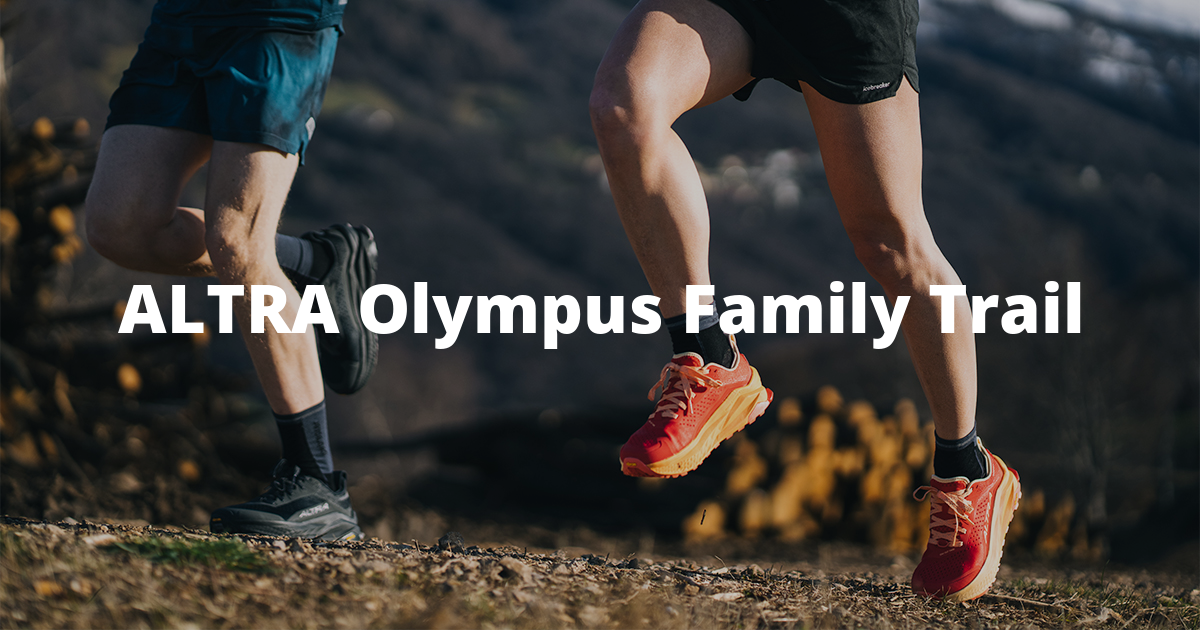 Altra Olympus FamilyConquista ogni trail, domina i sentieri