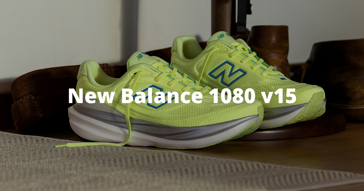 New Balance 1080 v15La daily trainer che ti farà macinare chilometri