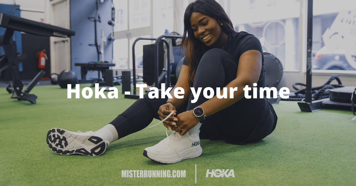 Take your time&nbsp;Prenditi il Tuo Tempo con Hoka