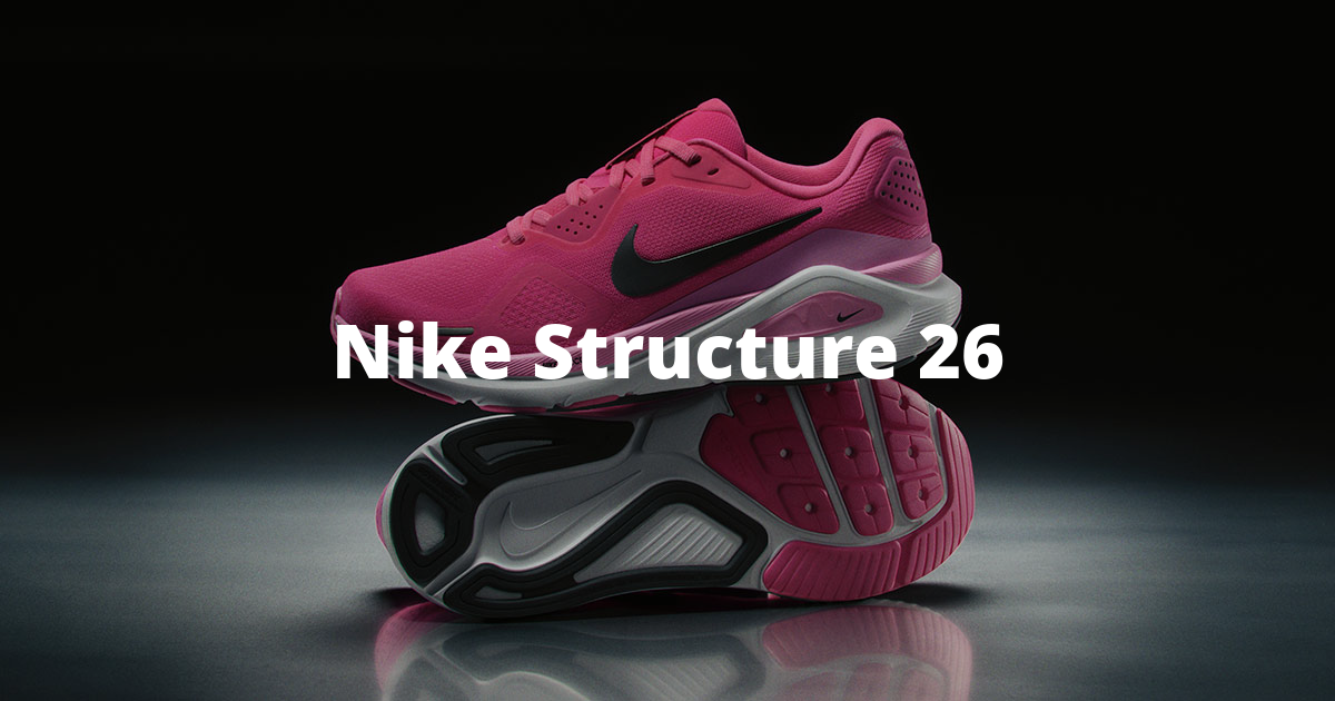 Nike Structure 26 Support and innovation in a reliable concept