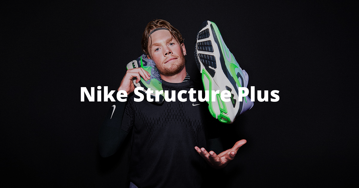 Nike Structure Plus Advanced stability and responsive comfort