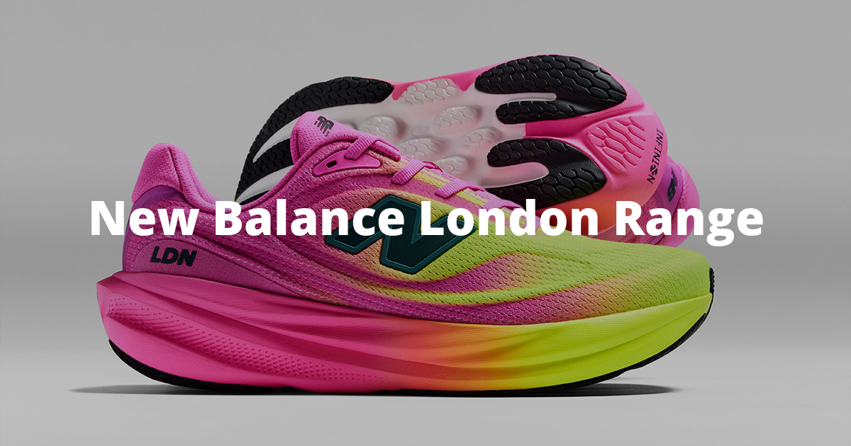 New Balance London Range The capsule dedicated to the record-breaking Major