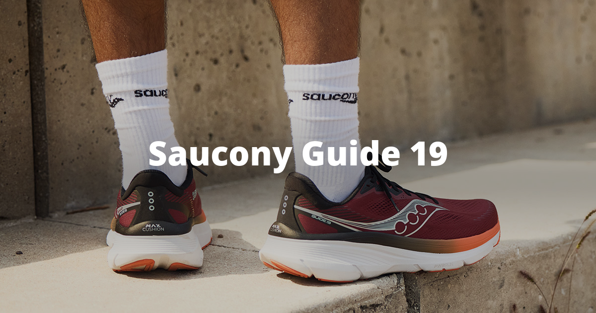 Saucony Guide 19 Smooth comfort, secure support