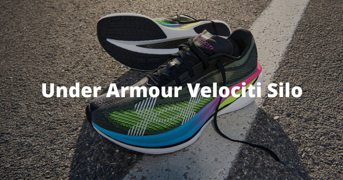 Under Armour Velociti Silo Further, faster: two shoes to run at your best