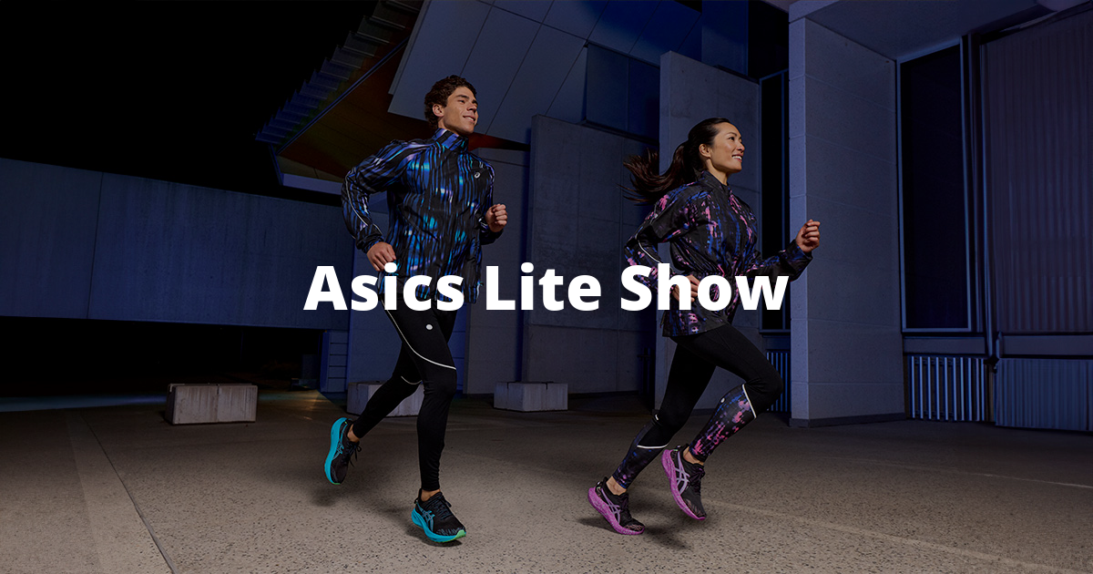 Asics Lite-Show Collection El placer de las carreras nocturnas
