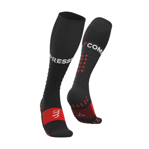 Socks Compressport Full Run Socks  Black SU00004B990