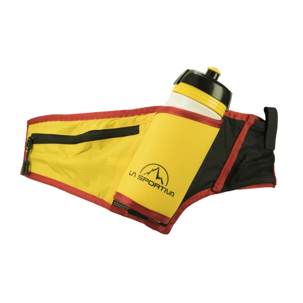 Hydration Belts La Sportiva Drink Belt  Black/Yellow ZERB002K00Y00