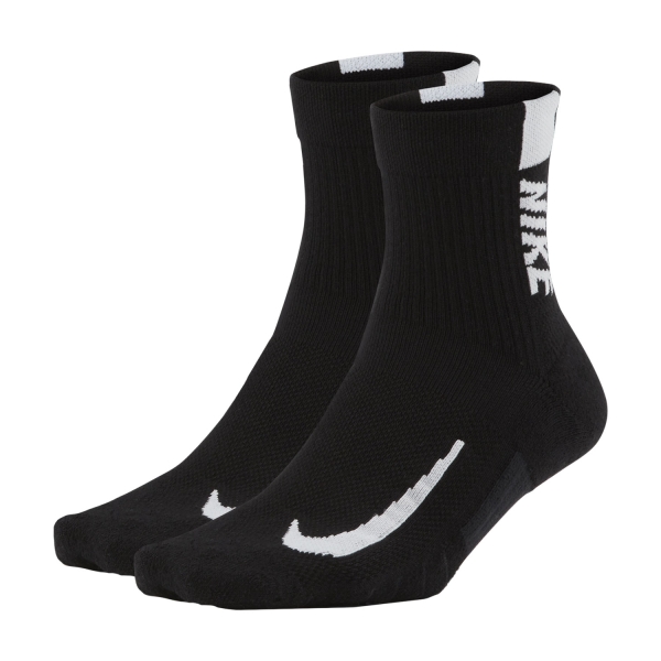 Calze Nike Multiplier x 2 Socks  Black/White SX7556010