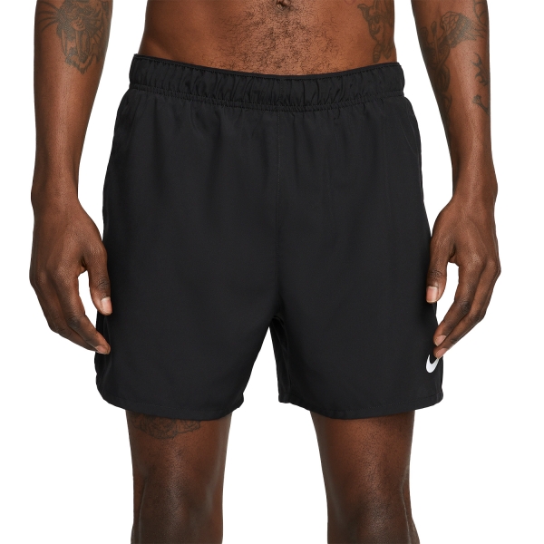 Pantalone cortos Running Hombre Nike Challenger 5in Shorts  Black/Reflective Silver DV9363010