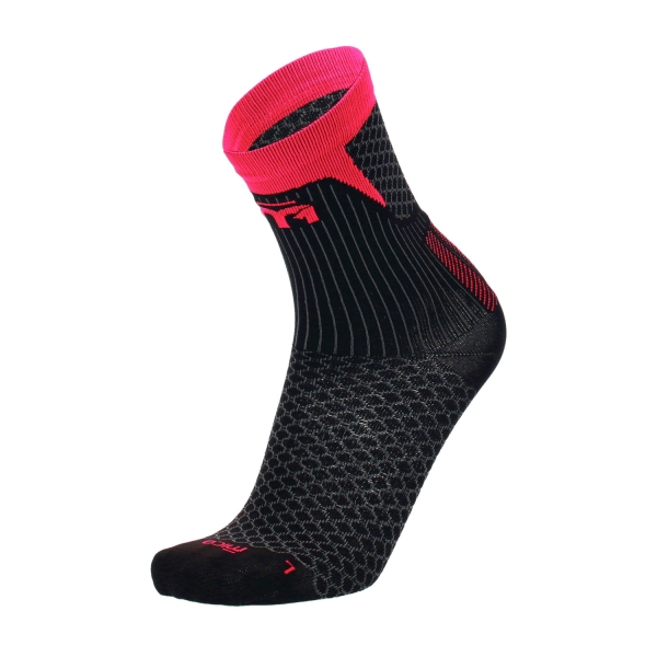 Calze Mico Performance Light Weight Calze  Nero/Pop Star CA 0106 773