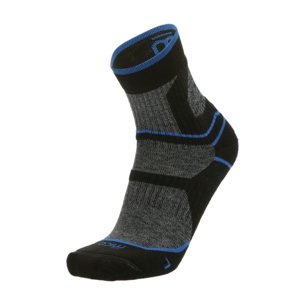 Calze Mico Extra Dry Coolmax Medium Weight Socks  Antracite/Azzurro CA 3058 449