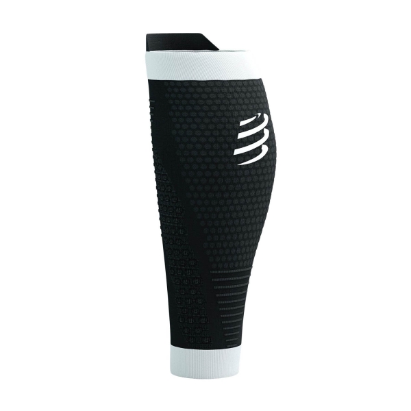 Compressport R2 3.0 Pantorrilleras de Compresión - Black/White