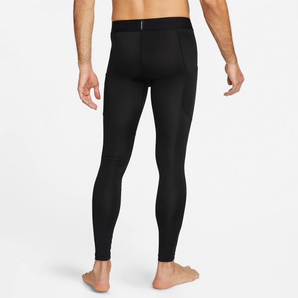 Nike Pro Dri-FIT Long Tights - Black/White
