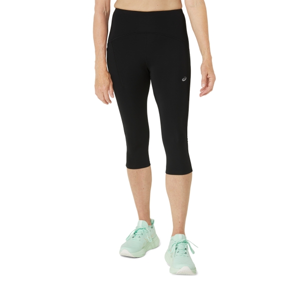 Women's Running Tights ASICS Road Capri  Performance Black 2012D006001