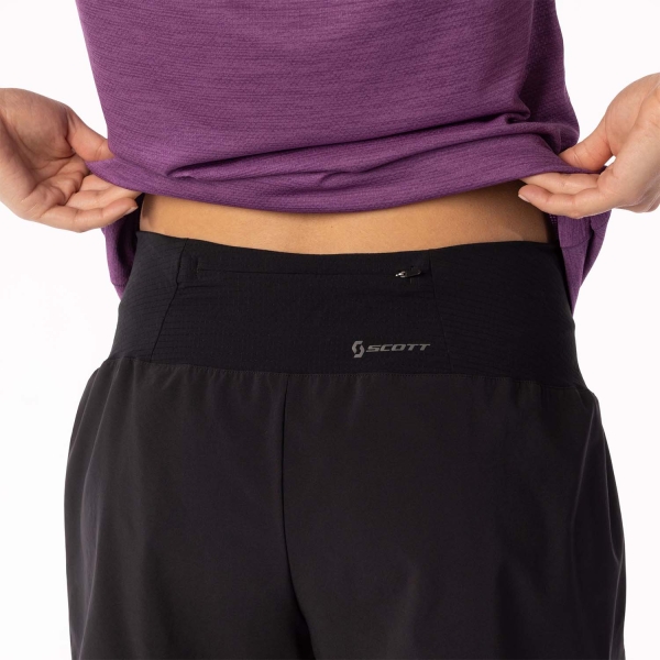 SCOTT Hybrid Endurance 3.5in Shorts - Tech Black