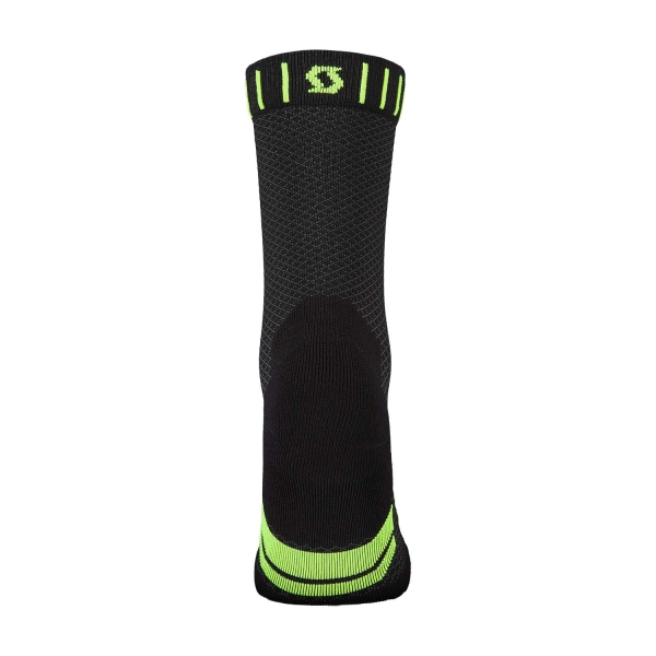 SCOTT RC Run Socks - Black/Safety Yellow