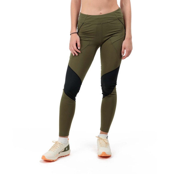 Women's Outdoor Shorts and Pants SCOTT Explorair Tights  Fir Green/Black 4049677386