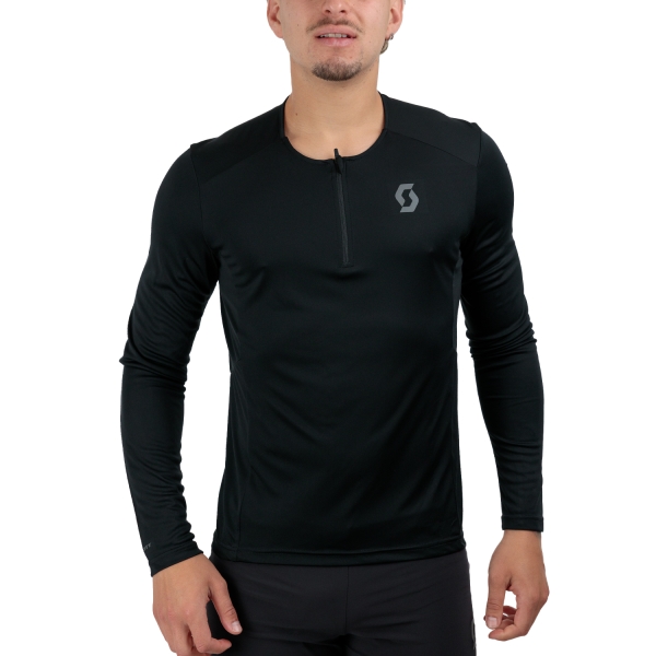Men's Running Shirt SCOTT Endurance Shirt  Black 4032130001