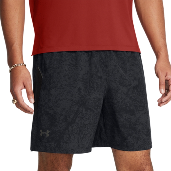 Men's Running Shorts Under Armour Launch Pro 7in Shorts  Black/Reflective 13788690004