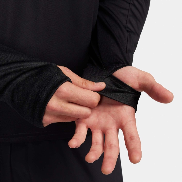 Nike Dri-FIT Pacer Maglia - Black/Reflective Silver