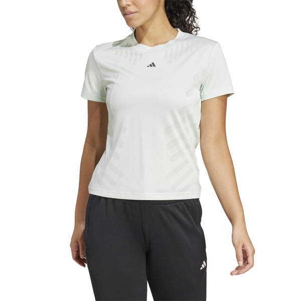Women's Fitness & Training T-Shirt adidas HIIT Airchill TShirt  Light Green IX0632