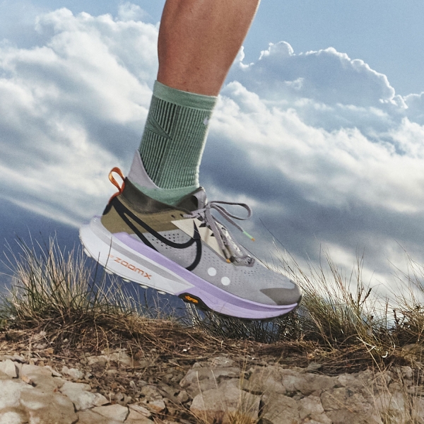 Nike Zegama Trail 2 - Light Iron Ore/Anthracite/Vapor Green