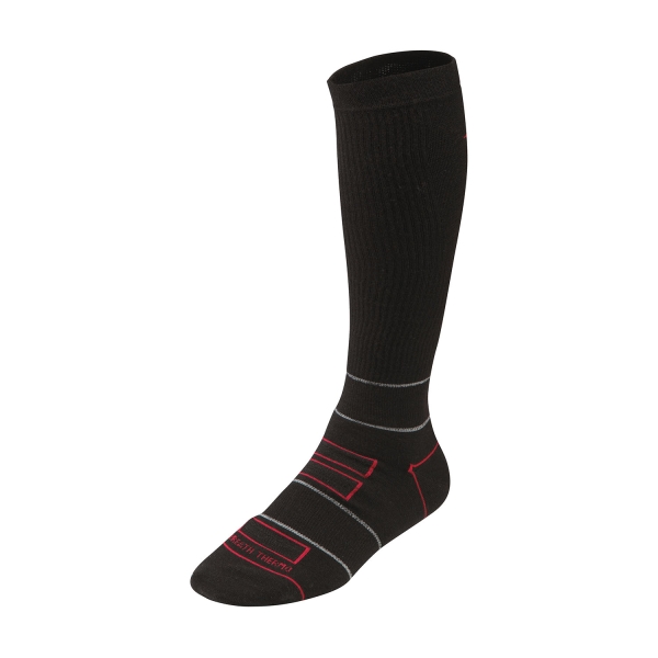 Socks Mizuno BT Light Ski Socks  Black/Red A2GX6502Z96