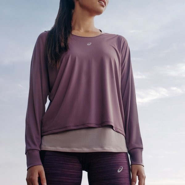 ASICS Nagino Shirt - Dusty Mauve/Watershed Rose