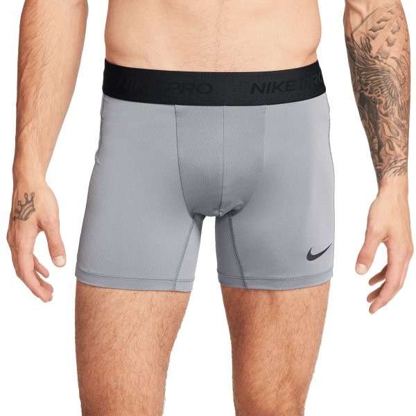 Men's Underwear Tights Nike DriFIT Pro Logo Short Tights  Smoke Grey/Black FD0685084