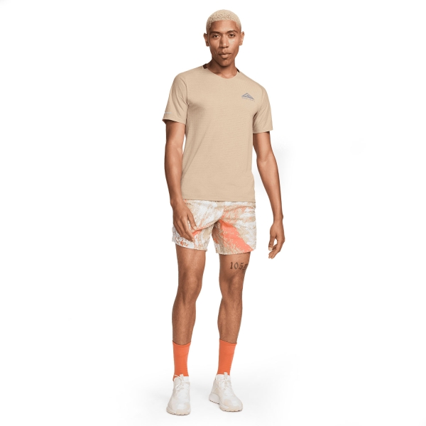 Nike Stride 6in Pantaloncini - Khaki/Black