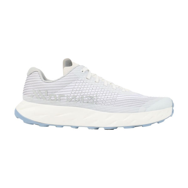 Men's Trail Running Shoes NNormal Kjerag  White/Grey N1ZKGM1002