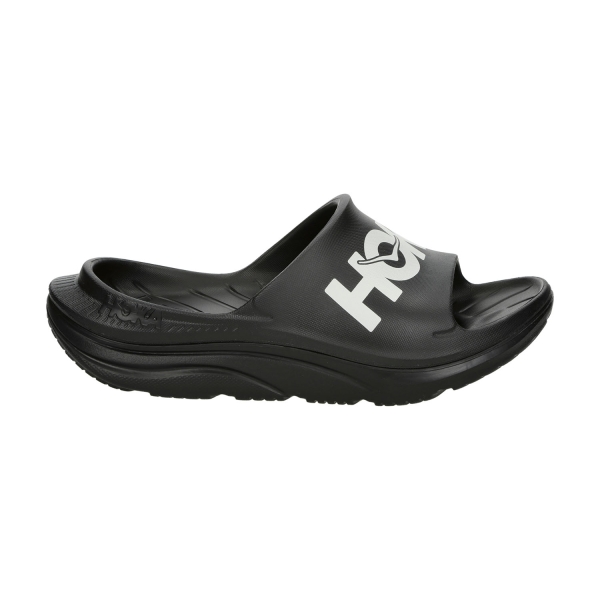 Recovery Shoe Hoka Ora Athletic Slide  Black/White 1155154BWHT