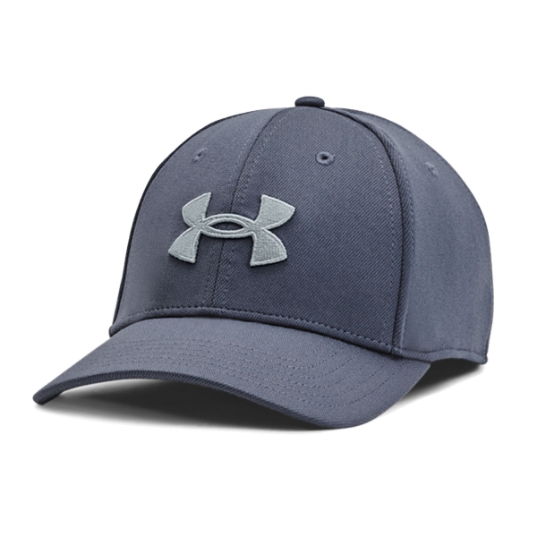 Hats & Visors Under Armour Blitzing Cap  Downpour Gray/Harbor Blue 13767000044