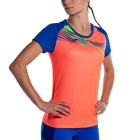Joma Elite X T-Shirt - Fluor Coral/Royal