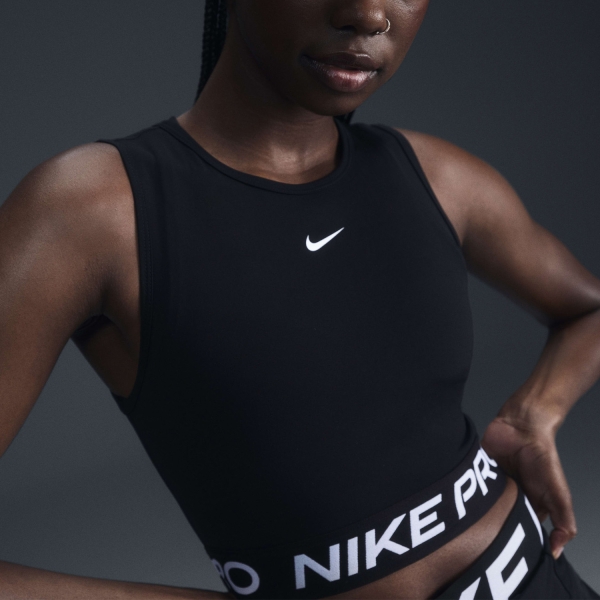 Women's Fitness & Training Tank Nike Pro 365 Top  Black/White FZ3615010