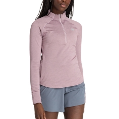 New Balance Athletics Heat Shirt - Ice Wine Heather