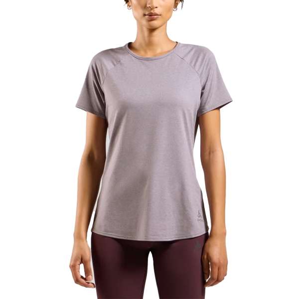 Women's Running T-Shirts Odlo Active 365 TShirt  Gray Ridge/Melange 31410121118