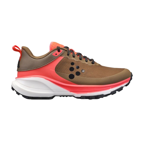 Women's Trail Running Shoes Craft Pure Trail X  Roots/Shock 1915203ROOSHK