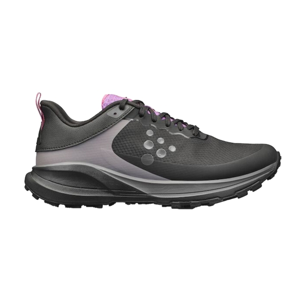 Men's Trail Running Shoes Craft Pure Trail X  Black 1915202BLK