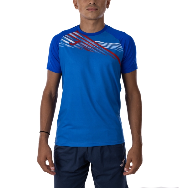 Maglietta Running Uomo Joma Elite X TShirt  Royal 103101.700