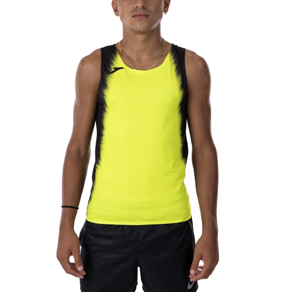 Men's Running Tank Joma Elite XI Tank  Fluor Yellow/Black 103800.061