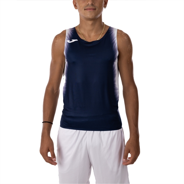 Men's Running Tank Joma Elite XI Tank  Navy/White 103800.332