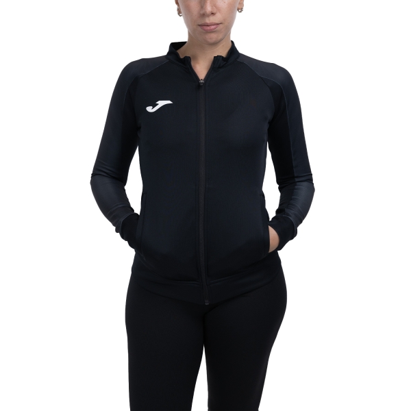 Women's Running Jacket Joma Elite XI Jacket  Black/Anthracite 902255.110