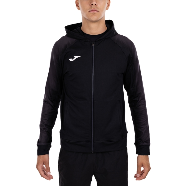 Men's Running Hoodie Joma Elite XI Pro Hoodie  Black/Anthracite 103826.110