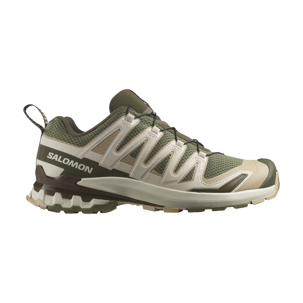 Men's Outdoor Shoes Salomon XA Pro 3D V9  Deep Lichen Green/Safari/Dark Earth L47583300