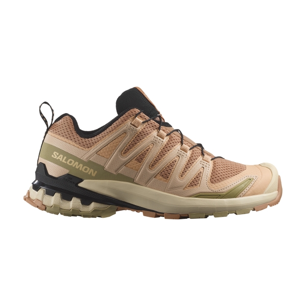 Women's Outdoor Shoes Salomon XA Pro 3D V9  Cork/Peach Fuzz/Sponge L47589100