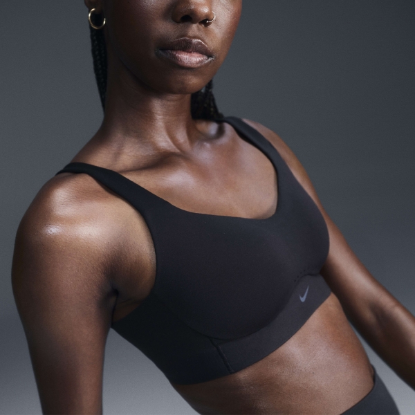 Women's Sports Bra Nike Alate Sports Bra  Black/Cool Grey FJ2763010