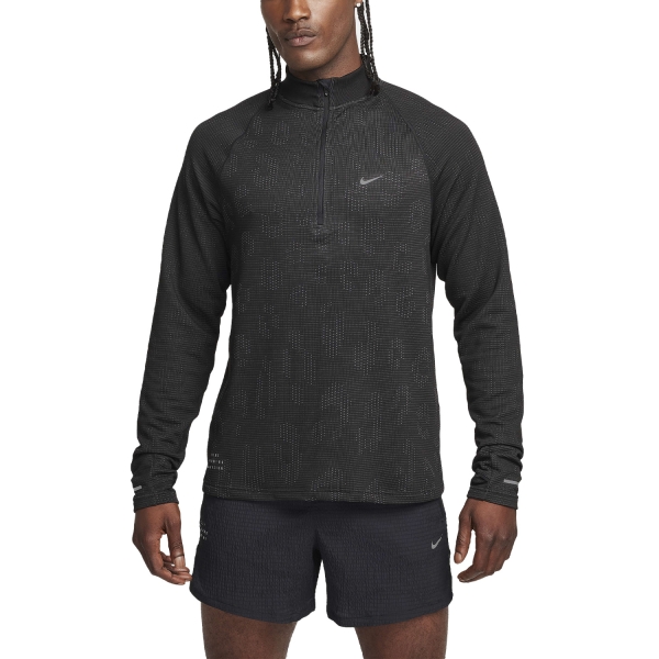 Men's Running Shirt Nike Pinnacle Shirt  Black/Iron Grey FZ1121010