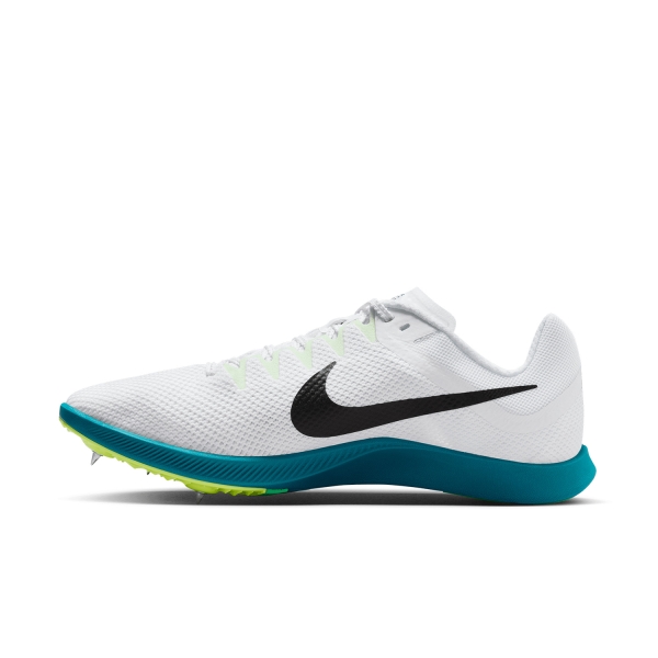 Nike Zoom Rival Distance - White/Black/Bright Spruce/Vapor Green