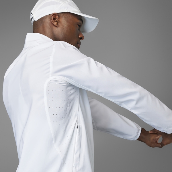adidas ADIZERO Essentials Jacket - White